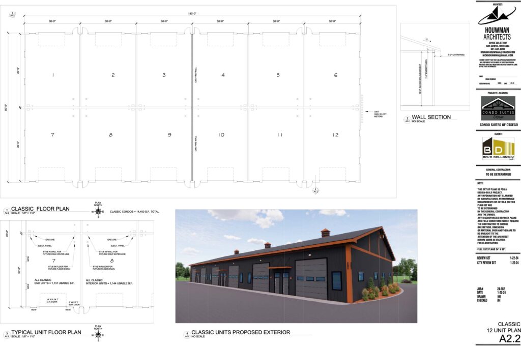 Classic Suites basic plan by Houwman Architects