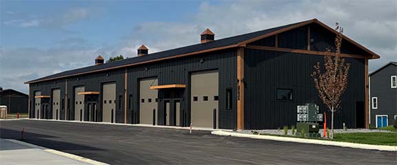 Corner elevation, Classic Condo, Condo Suites Otsego