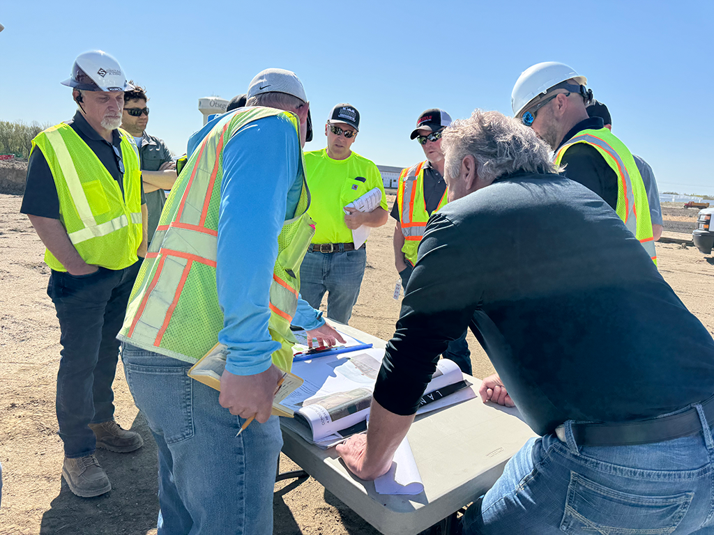 Pre-Construction meeting with contractors